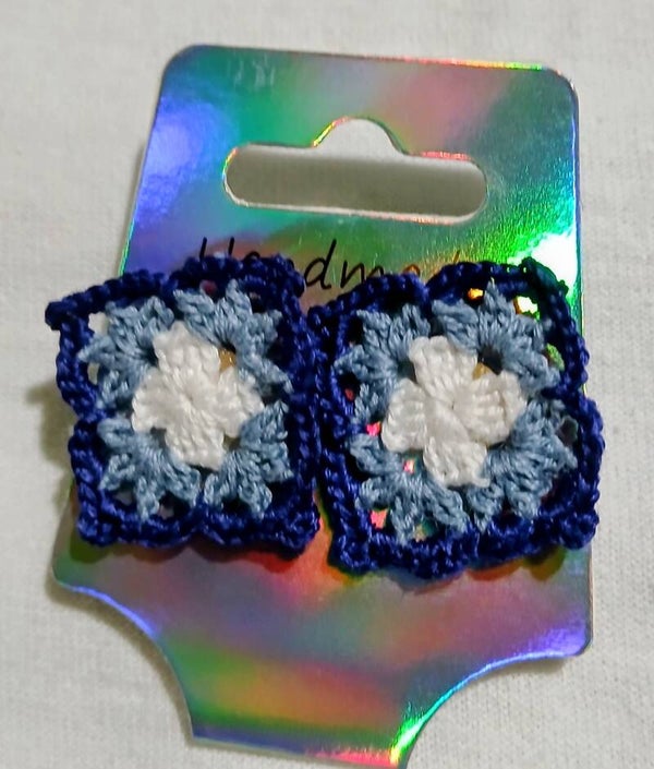 Granny Square Earrings