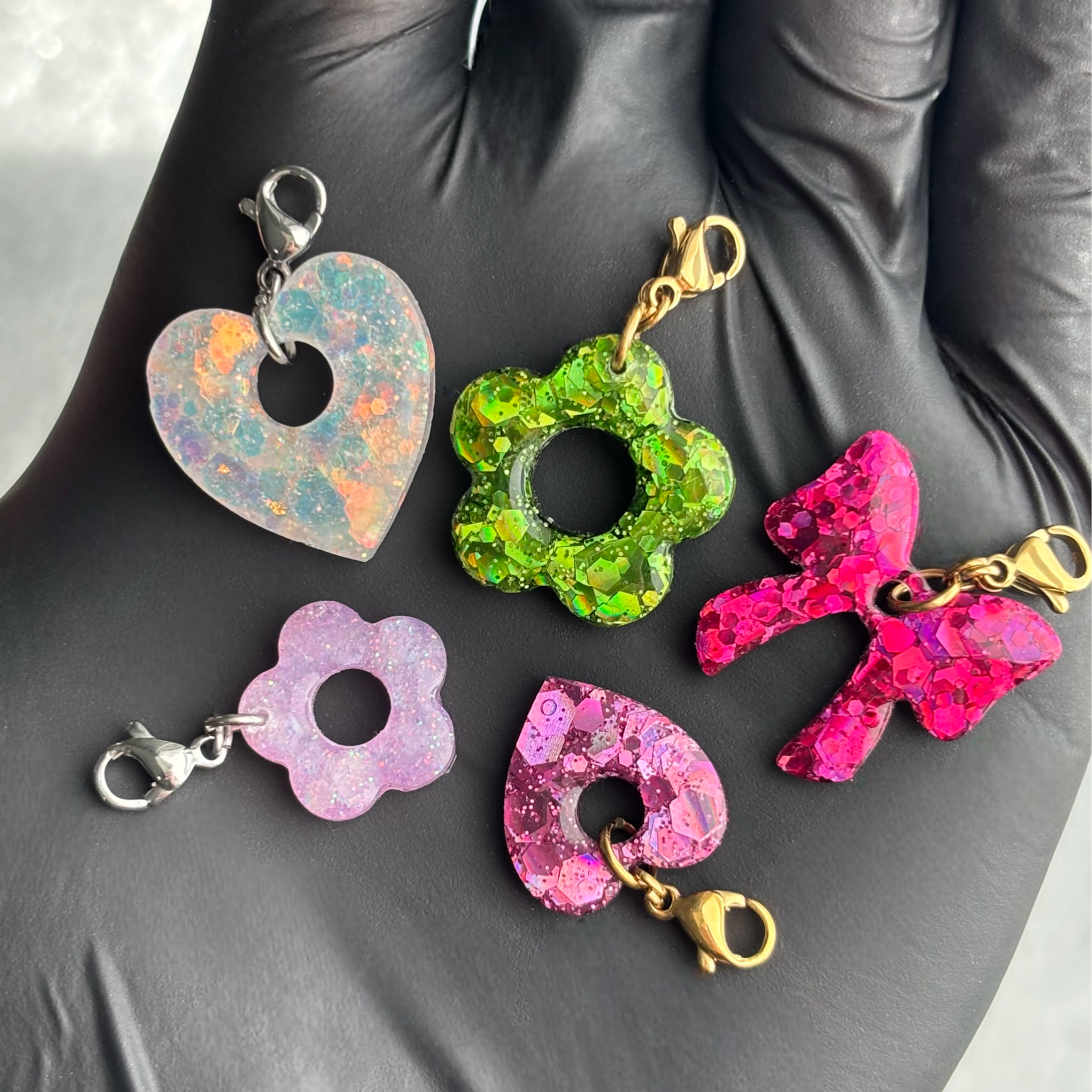 Breloques interchangeables grandes paillettes