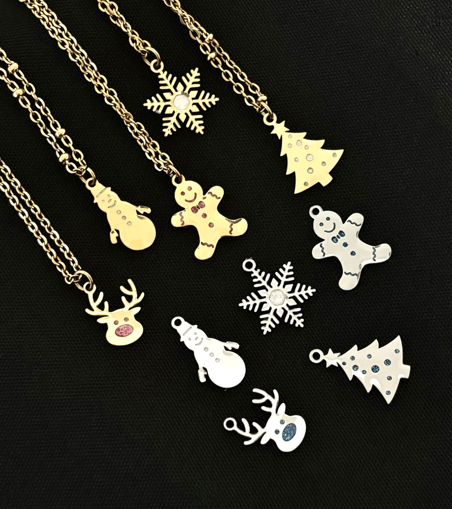 Collier breloque « Hiver »