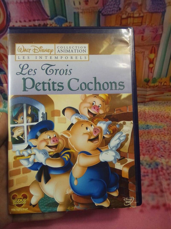 DVD les 3 petits cochons