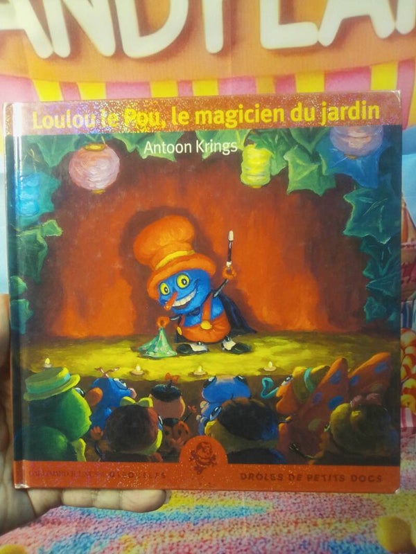 Loulou le pou, le magicien du jardin