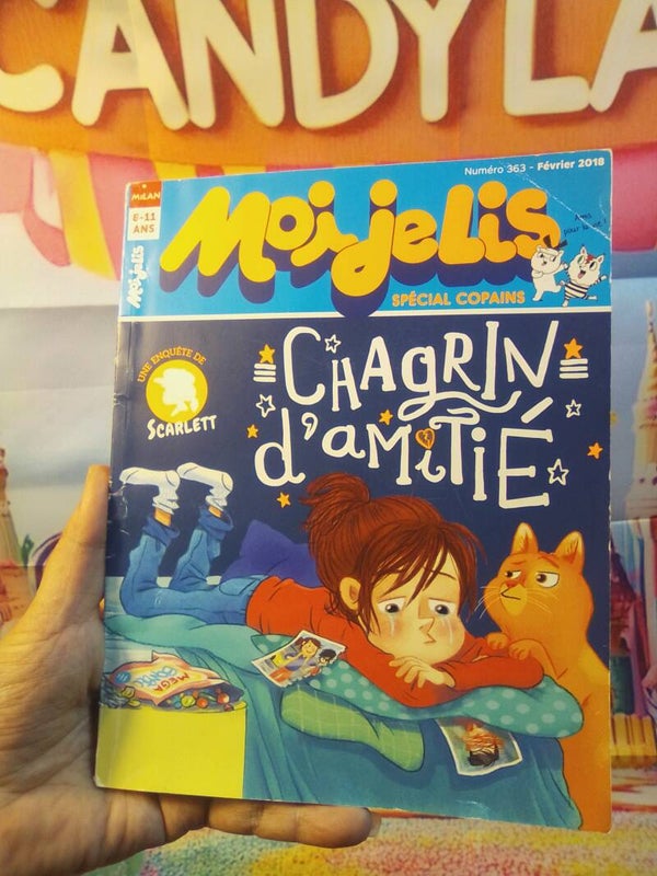 Moi je lis "Chagrin d'amitié"