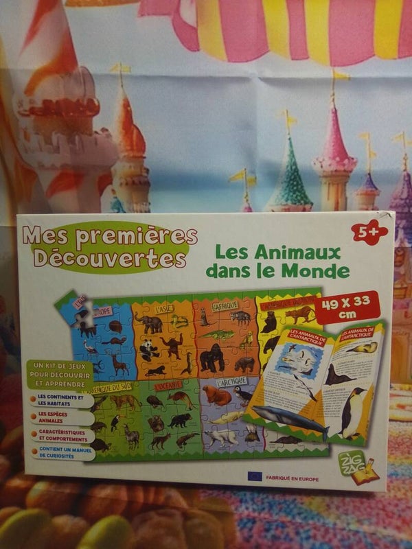 Mes premières découvertes "Les animaux dans le monde"