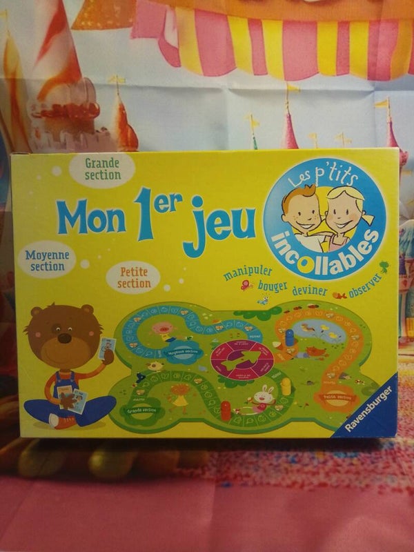 Les p'tits incollables "Mon 1er jeu grande section"