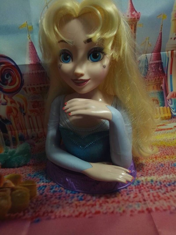 Tête à coiffer Elsa