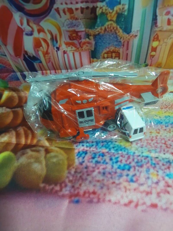 Lot hélicoptère et ambulance