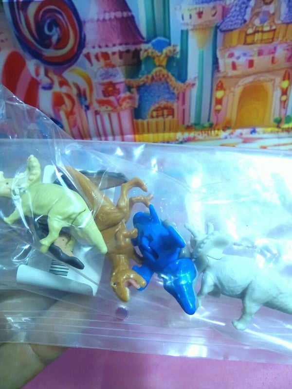 Lot 5 petits dinosaures
