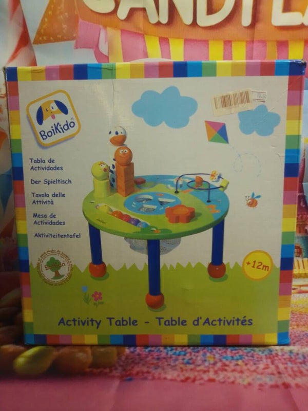 Table d'activités