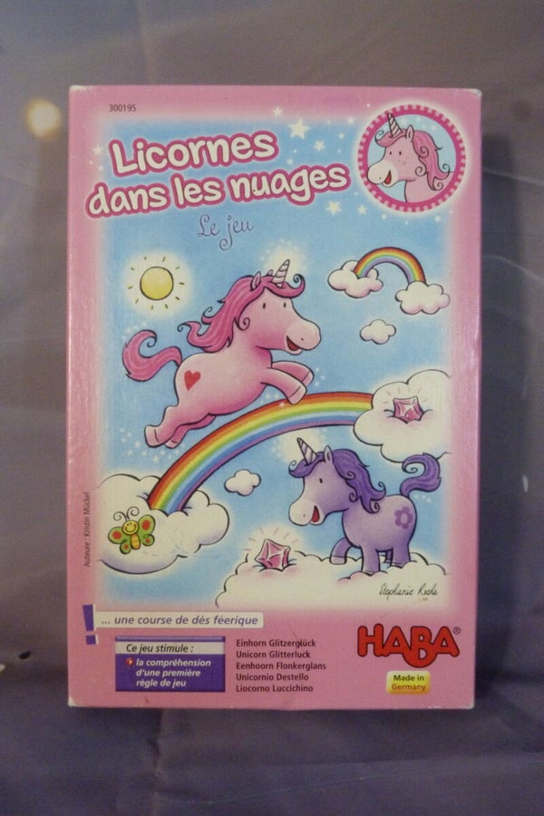 Licorne dans les nuages