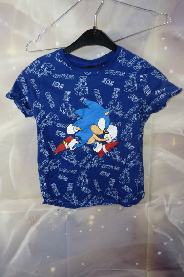 Manches courtes Sonic