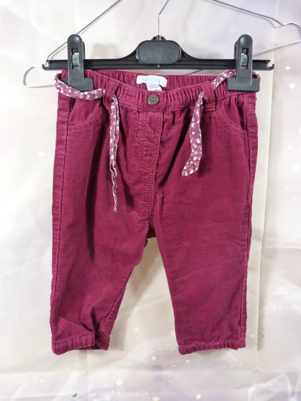 Pantalon velours