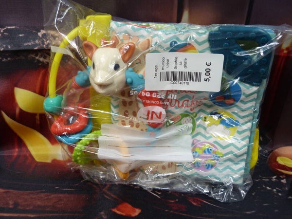 Lot 2 jouets bébé Sophie la girafe