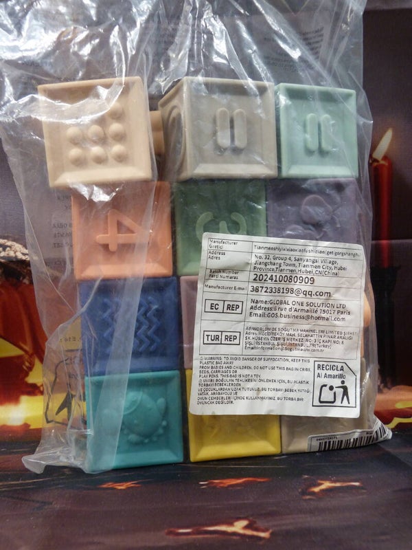 Lot 12 cube à empilé