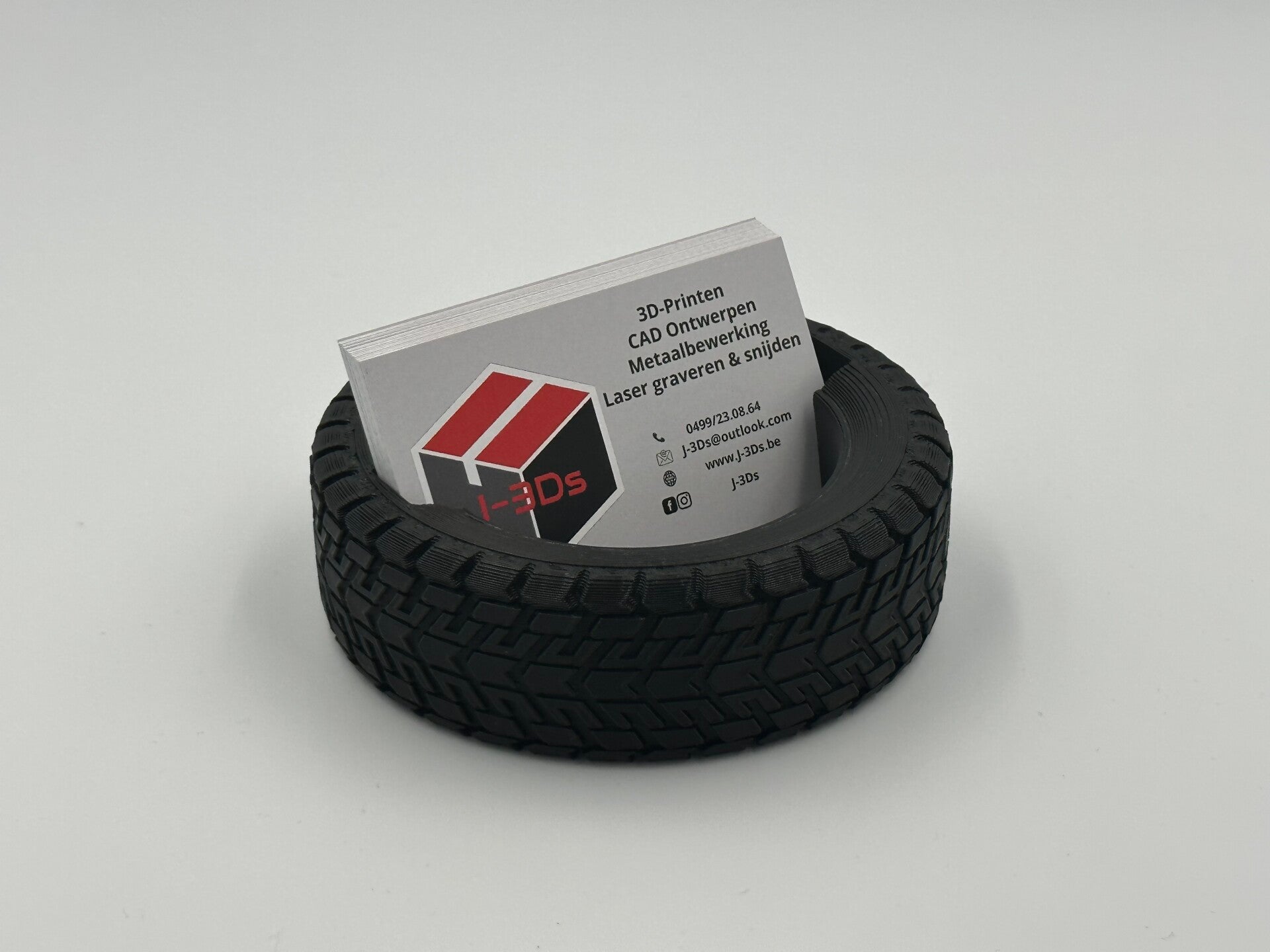 Visitekaarthouder Autoband - Garage - Bandencentrale