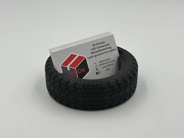 Visitekaarthouder Autoband - Garage - Bandencentrale