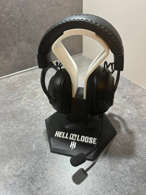 Hell Let Loose Headset stand - Koptelefoon standaard - Koptelefoon houder