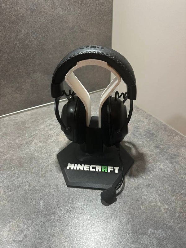 Minecraft Headset stand - Koptelefoon standaard - Koptelefoon houder