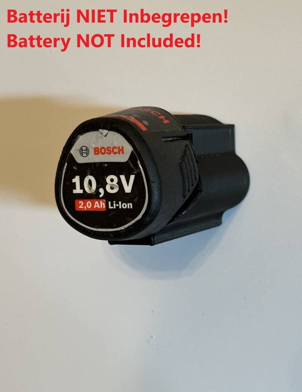 Bosch Pro Blauw 10V/12V Batterijhouder