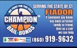 CHAMPION BAIL BONDS ,LLC