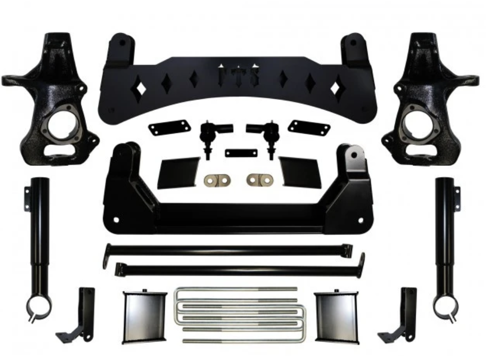 FTS -2019-2025 CHEVY & GMC 1500 4WD 7-10" ADJUSTABLE FULL THROTTLE LIFT KIT - 10039-10