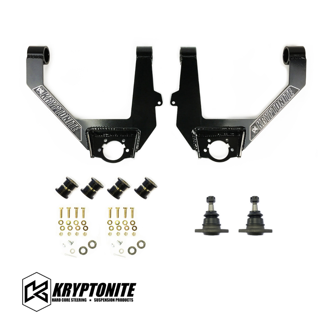 Upper Control Arm Kit 1/2 Ton Truck 6 Lug (kruca12) - Kryptonite KRUCA12 KRYPTONITE UPPER CONTROL ARM KIT 1/2 TON TRUCK 6 LUG (KRUCA12) - KRYPTONITE KRUCA12