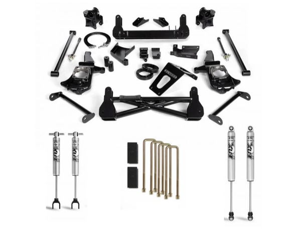 COGNITO - 2011-2019 CHEVY & GMC 2500/3500HD 2WD/4WD 7" LIFT KIT W/ SHOCKS - COGNITO 110-P0780