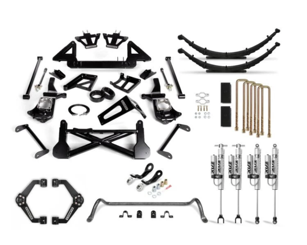 COGNITO -2011-2019 CHEVY & GMC 2500/3500 2WD/4WD 10" PERFORMANCE LIFT KIT W/ FOX 2.0 SHOCKS - COGNITO 210-P0981