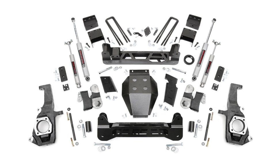 RC -2011-2019 CHEVY & GMC SILVERADO/SIERRA 2500HD/3500HD 2/4WD 7.5" LIFT KIT - ROUGH COUNTRY 25330