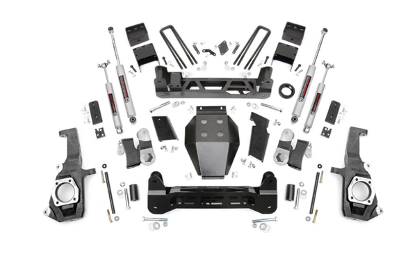 RC -2011-2019 CHEVY & GMC SILVERADO/SIERRA 2500HD/3500HD 2/4WD 7.5" LIFT KIT - ROUGH COUNTRY 25330