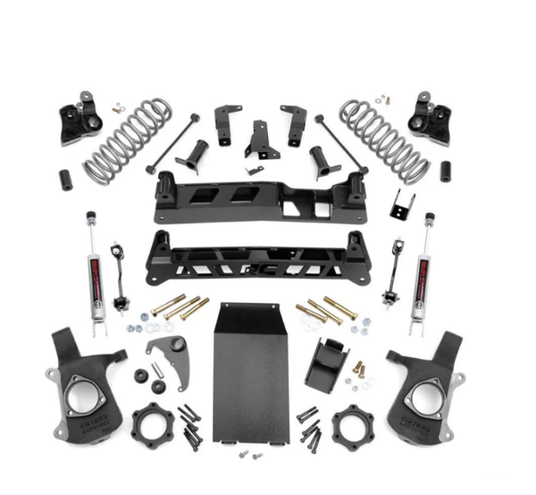 RC -2001-2006 GM SUV 2WD/4WD 6" NTD LIFT KIT - ROUGH COUNTRY 27920