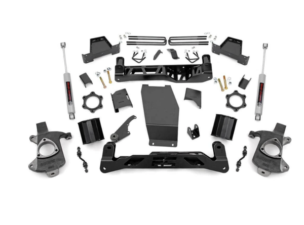 RC -2014-2018 CHEVY SILVERADO 1500 4WD 6" LIFT KIT - ROUGH COUNTRY 22731