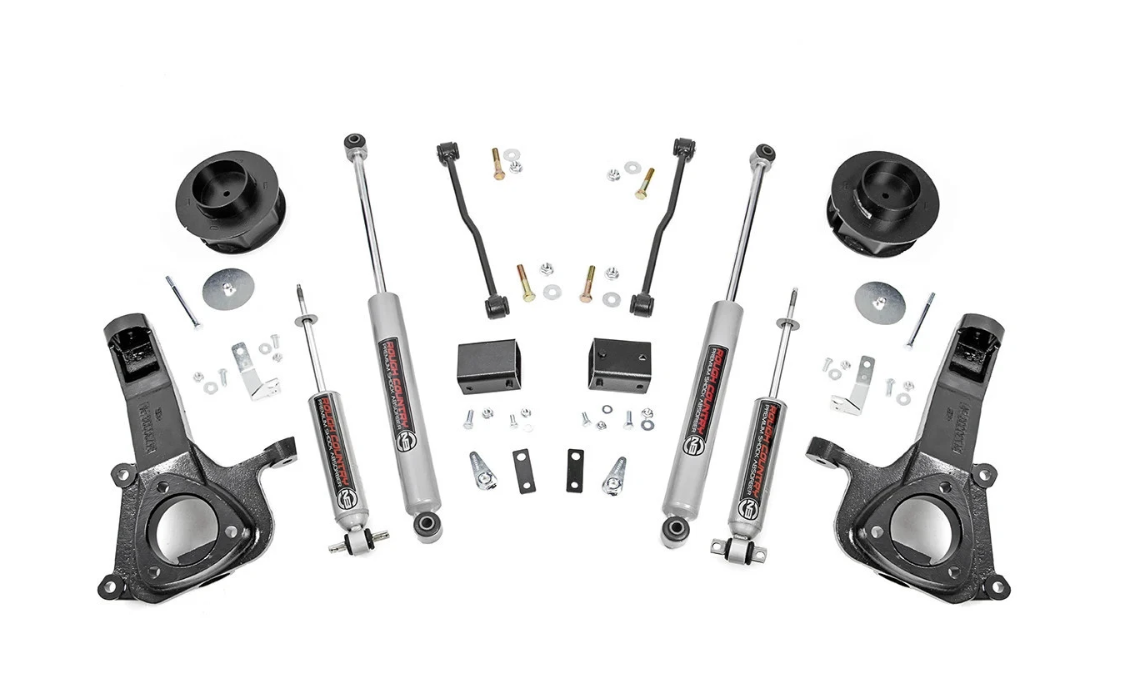 RC - 2009-2018 DODGE RAM 1500 2WD 4" LIFT KIT - ROUGH COUNTRY 30730
