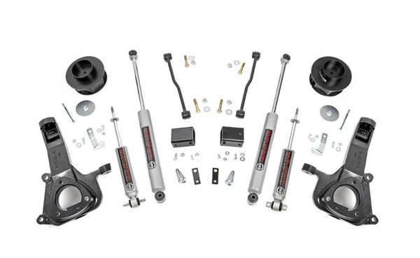 RC - 2009-2018 DODGE RAM 1500 2WD 4" LIFT KIT - ROUGH COUNTRY 30730