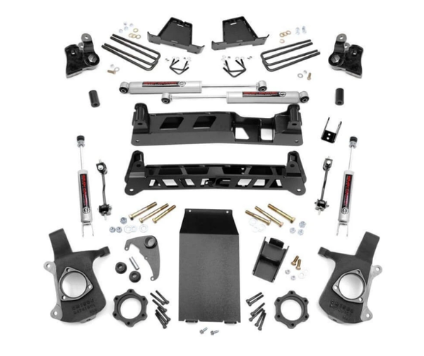 RC -1999-2006 CHEVY & GMC 1500 4WD 6" NTD LIFT KIT - ROUGH COUNTRY 27220A