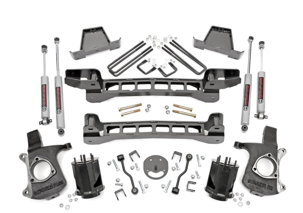 RC - 1999-2006 CHEVY & GMC 1500 2WD 6" LIFT KIT - ROUGH COUNTRY 23420