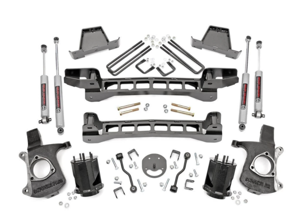 RC - 1999-2006 CHEVY & GMC 1500 2WD 6" LIFT KIT - ROUGH COUNTRY 23420