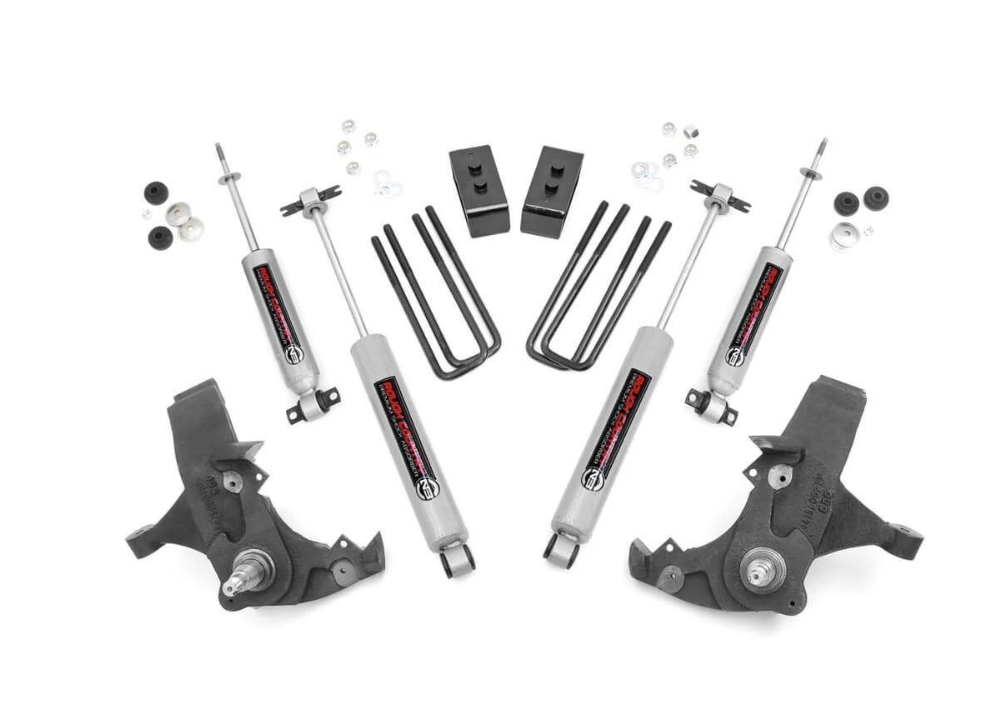 RC -1988-1998 CHEVY & GMC C1500 2WD 4" LIFT KIT - ROUGH COUNTRY 231N2