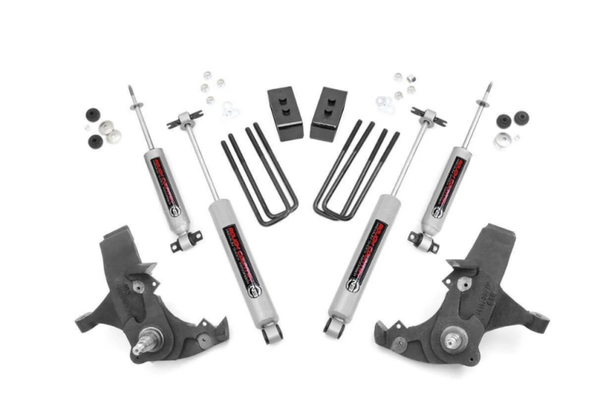 RC -1988-1998 CHEVY & GMC C1500 2WD 4" LIFT KIT - ROUGH COUNTRY 231N2