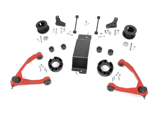 RC -3.5 INCH LIFT KIT FORGED UCAS - ROUGH COUNTRY 19331RED