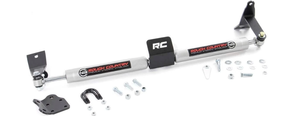 RC -2003-2013 DODGE RAM 2500/3500 4WD DUAL STEERING STABILIZER - ROUGH COUNTRY 8749530