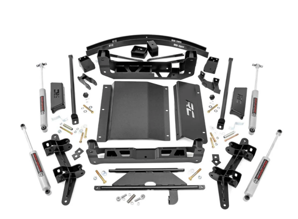 RC -1988-1999 CHEVY C1500/K1500 PICKUP 4WD 6" LIFT KIT - ROUGH COUNTRY 27630
