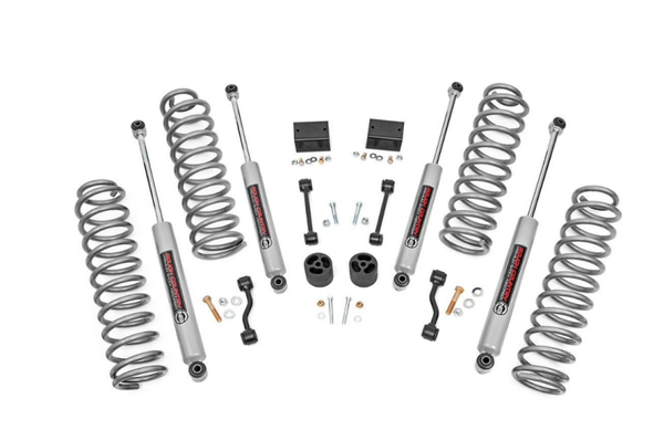 RC -2018-2022 JEEP WRANGLER JL UNLIMITED 4WD 2.5" LIFT KIT - ROUGH COUNTRY 67731