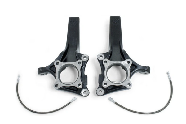 MAXTRAC -2015-2020 FORD F-150 2WD 4.5" MAXTRAC LIFT SPINDLES W/ EXTENDED BRAKE LINES - 703440