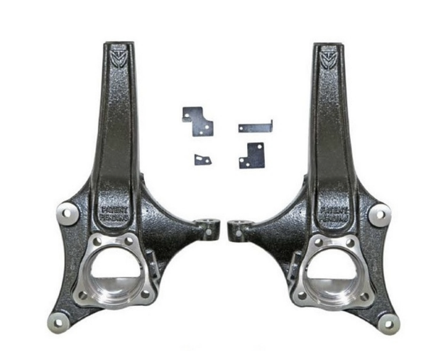 MAXTRAC -2019-2025 CHEVY & GMC 1500 2WD 3.5" MAXTRAC LIFT SPINDLES - 701935