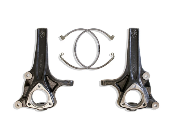MAXTRAC -4" LIFT SPINDLES W/ BRAKE LINES - MAXTRAC 702740