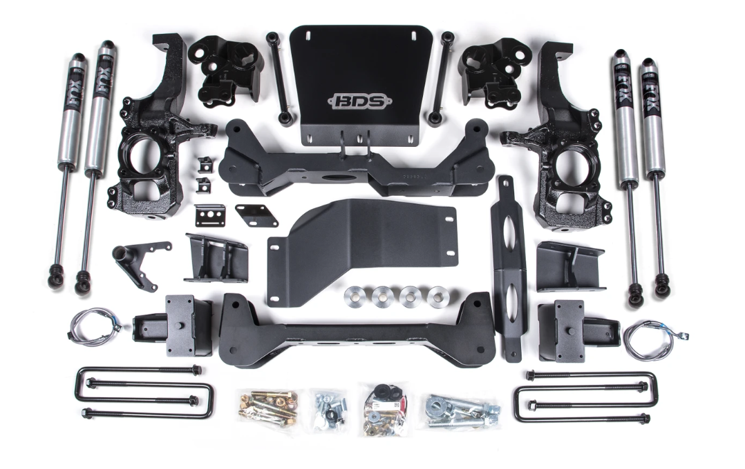BDS - 2020-2023 GM 2500/3500 HD 5IN. SUSPENSION LIFT SYSTEM WITHOUT OVERLOADS - BDS766FS