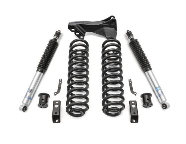 Ready Lift - 2017-2019 FORD F250/F350 DIESEL 4WD 2.5'' COIL SPRING FRONT LEVELING KIT W/ FALCON 1.1 MONOTUBE SHOCKS - READYLIFT 46-2723