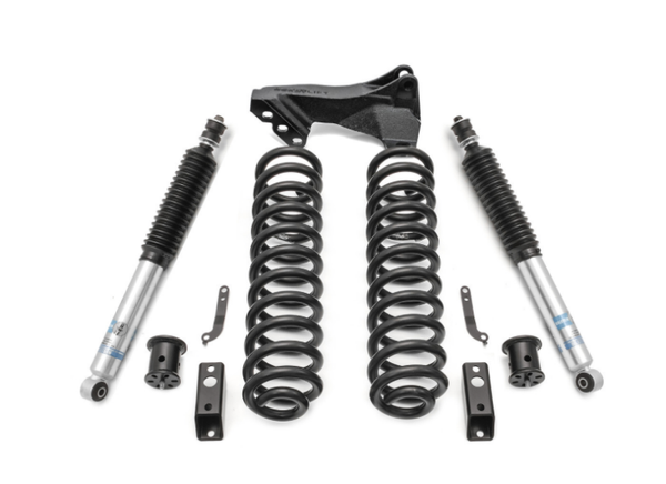 Ready Lift - 2011-2016 FORD F250/F350 DIESEL 4WD 2.5'' COIL SPRING FRONT LEVELING KIT W/ BILSTEIN SHOCKS - READYLIFT 46-2727