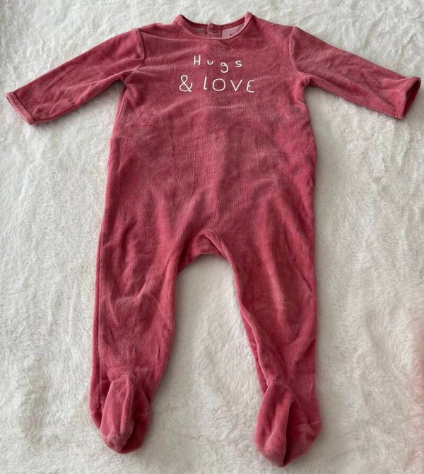 Pyjama en velours "Kiabi