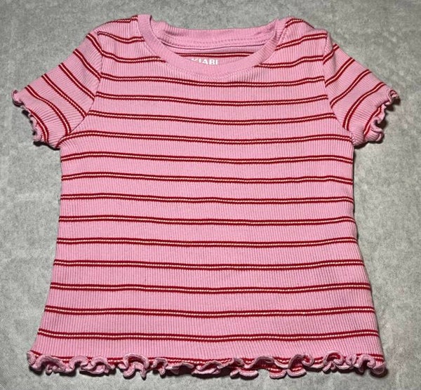 T-shirt côtelé "Kiabi"